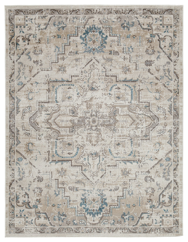 Barkham 5'3" x 7' Washable Rug (Variation Rug Size: 5' x 7')