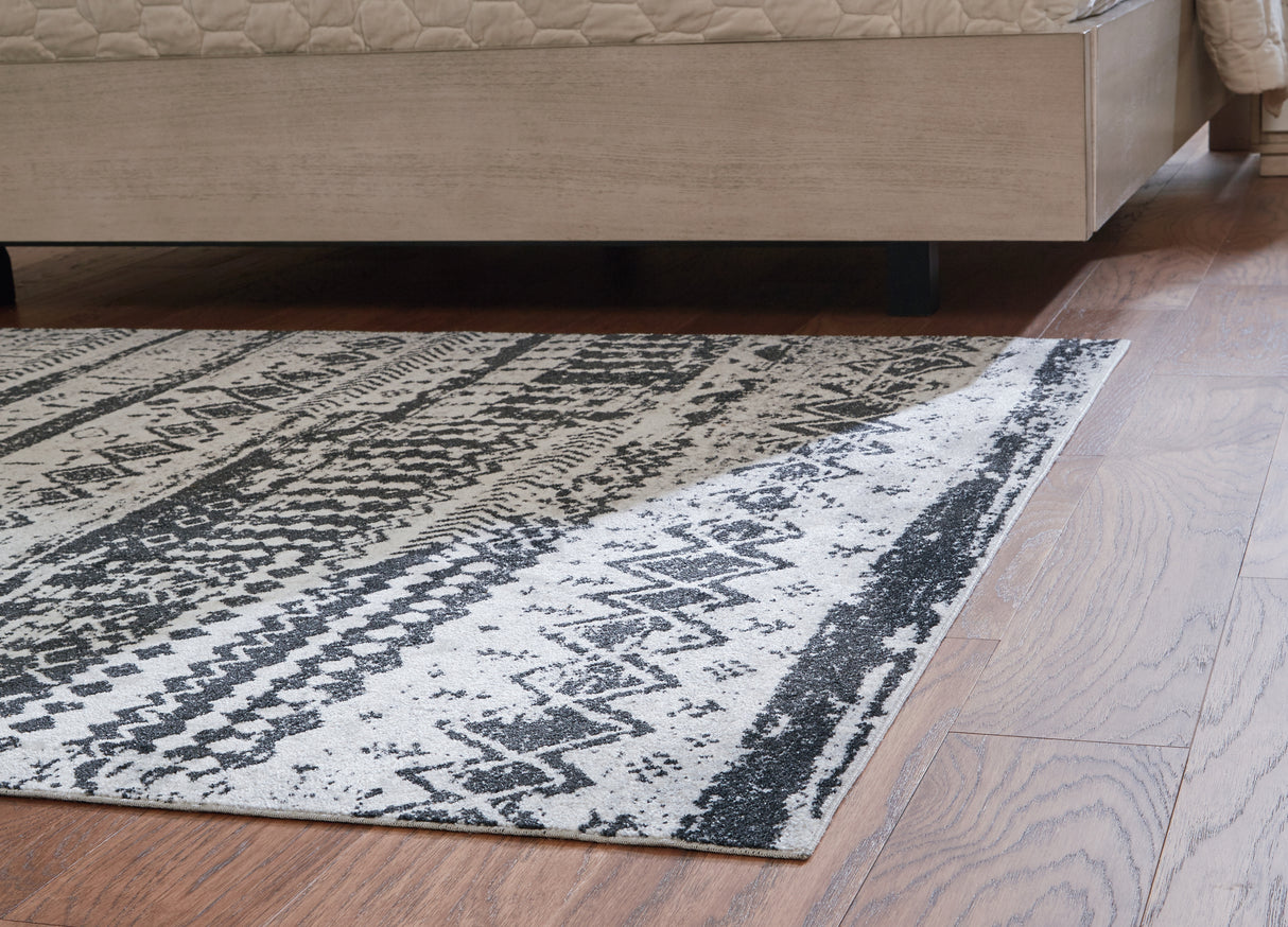 Devman 5'2" x 6'10" Washable Rug (Variation Rug Size: 5' x 7')