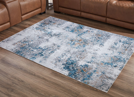 Garyard 8'1" x 10'1" Washable Rug (Variation Rug Size: 8' x 10')