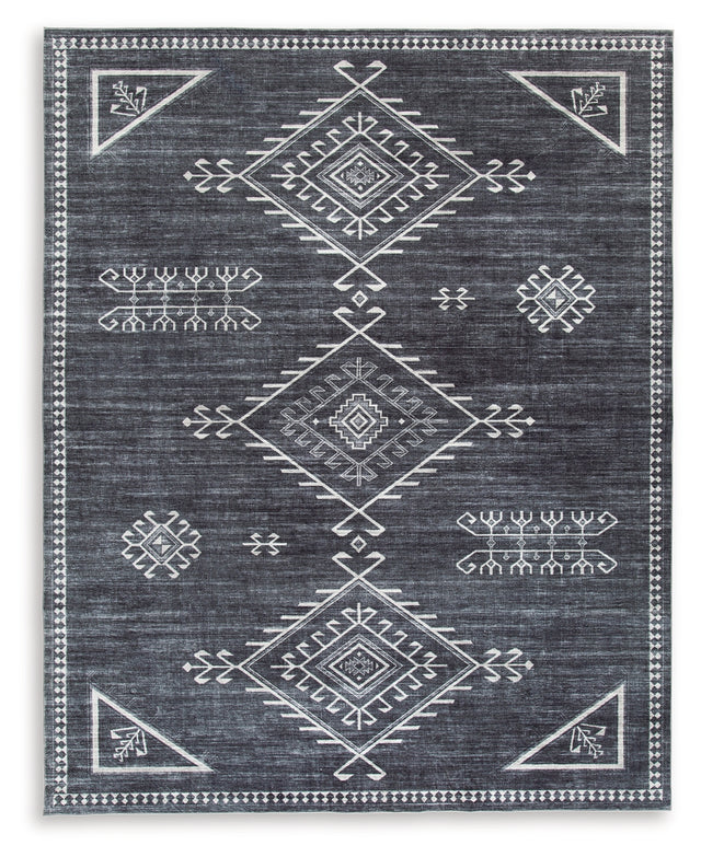 Arloman 7'7" x 9'8" Washable Rug