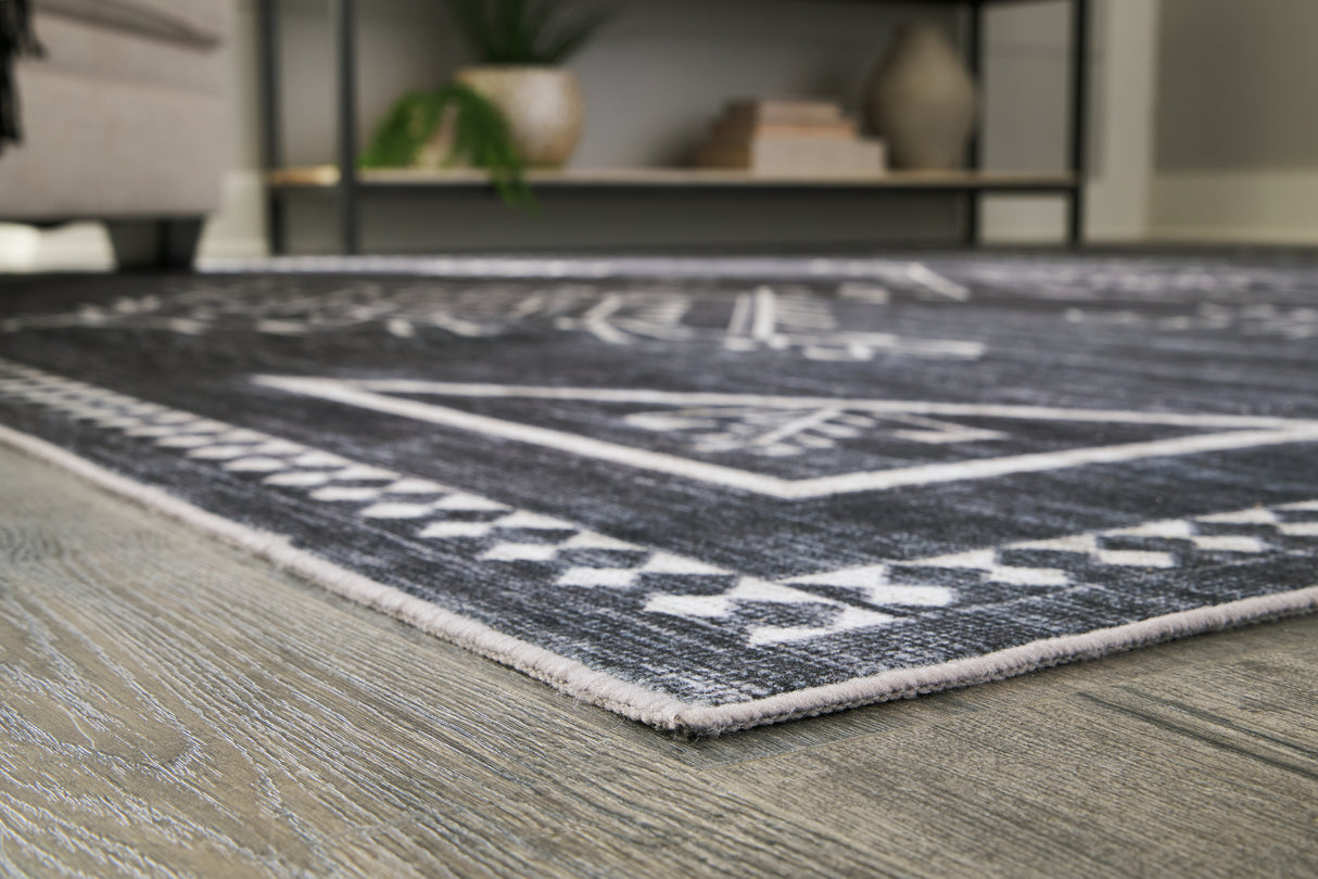 Arloman 7'7" x 9'8" Washable Rug