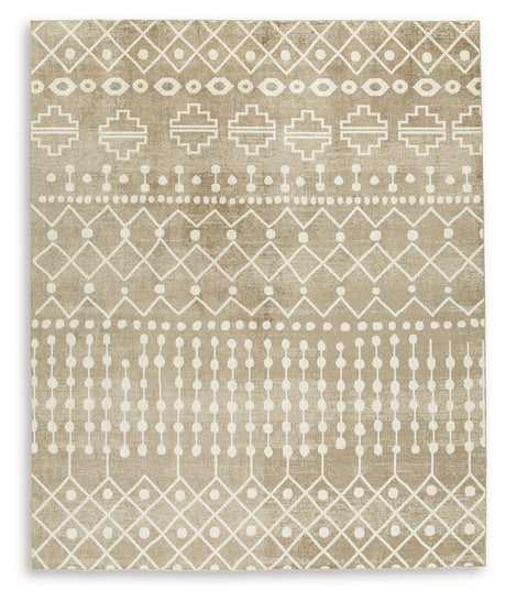 Bunchly 7'10" x 10'3" Washable Rug (Variation Rug Size: 8' x 10')