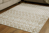 Bunchly 4'11" x 7'2" Washable Rug (Rug Size: 5' x 7')