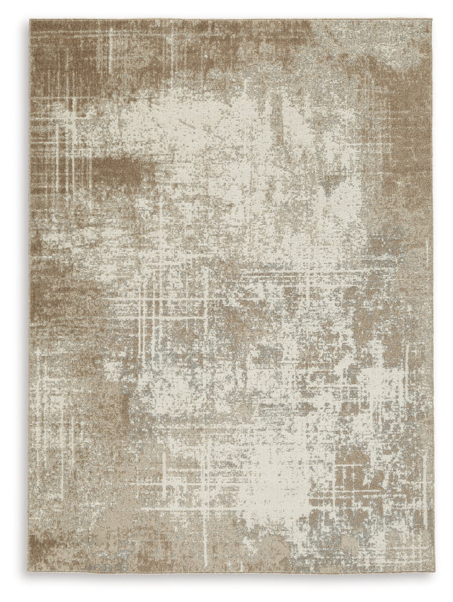 Grifflain 5'1" x 7' Washable Rug (Rug Size: 5' x 7')