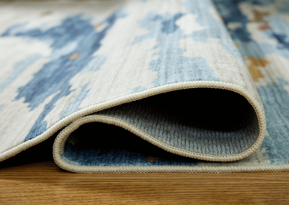 Vinlett 5' x 7' Washable Rug (Rug Size: 5' x 7')