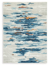 Vinlett 5' x 7' Washable Rug (Rug Size: 5' x 7')