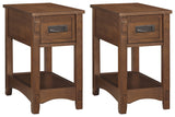Breegin 2-Piece 2 End Tables (Chairside End Table, Chairside End Table)