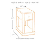 Breegin 2-Piece 2 End Tables (Chairside End Table, Chairside End Table)