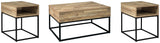 Gerdanet Coffee Table and 2 End Tables