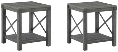 Freedan 2-Piece 2 End Tables (End Table, End Table)