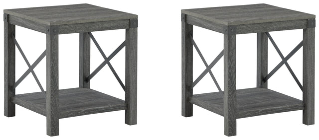 Freedan 2-Piece 2 End Tables (End Table, End Table)