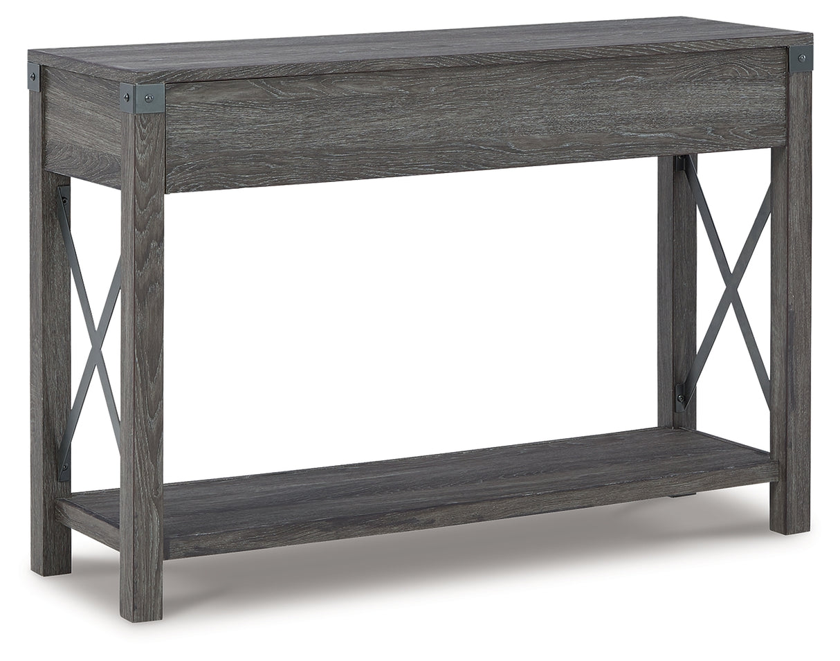 Freedan Lift-top Coffee Table, 2 End Tables and Console