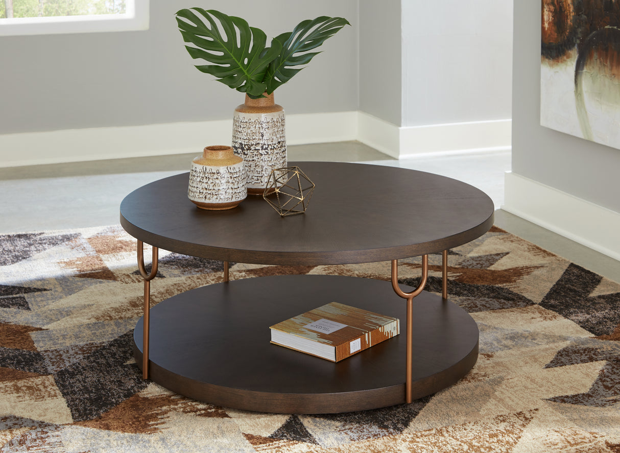 Brazburn Coffee Table and 2 End Tables