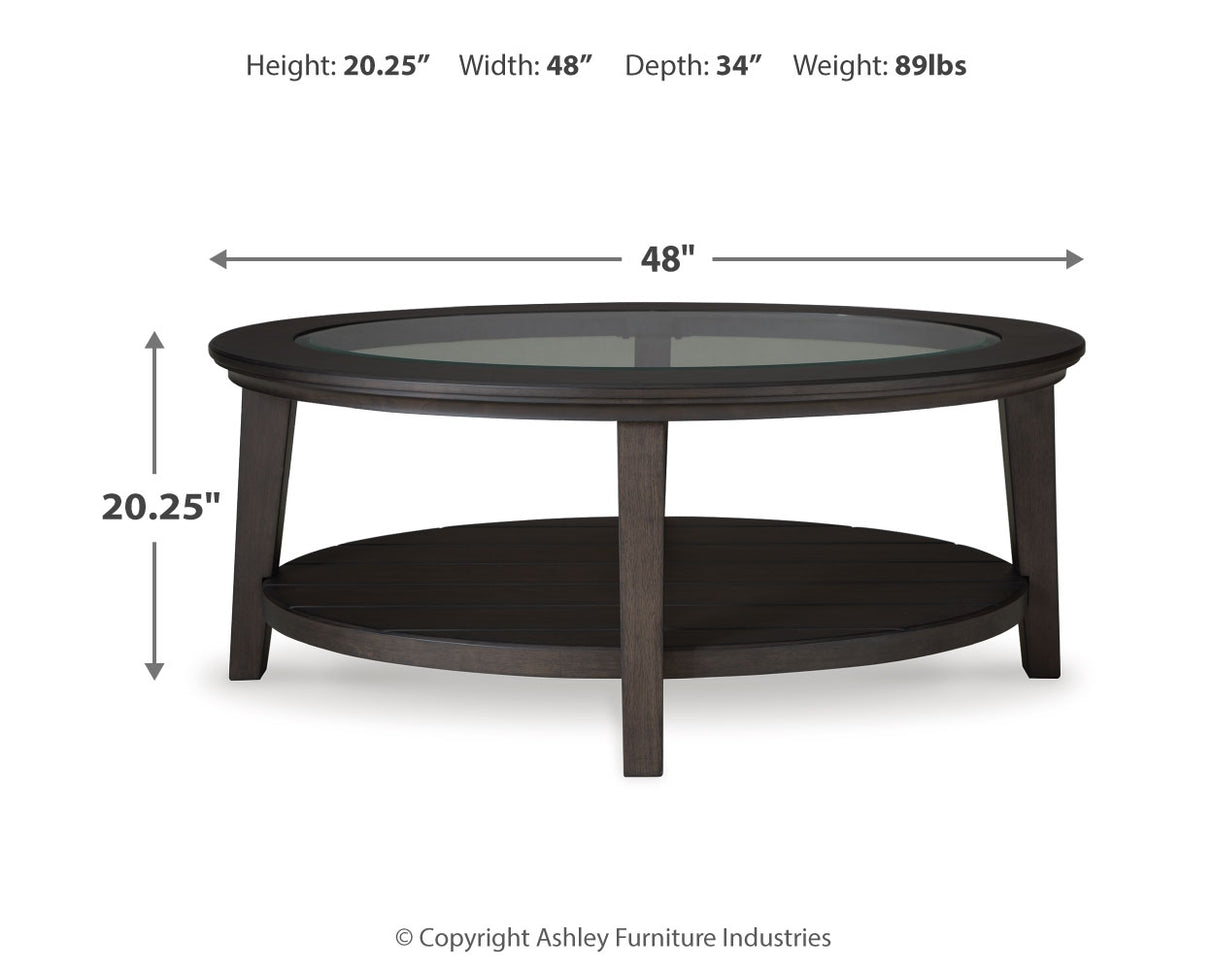 Celamar Coffee Table and 1 End Table