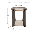 Frazwa Coffee Table and 2 End Tables