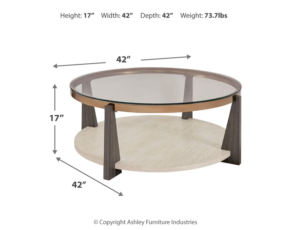 Frazwa Coffee Table and 2 End Tables