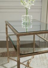 Cloverty Coffee Table and 2 End Tables