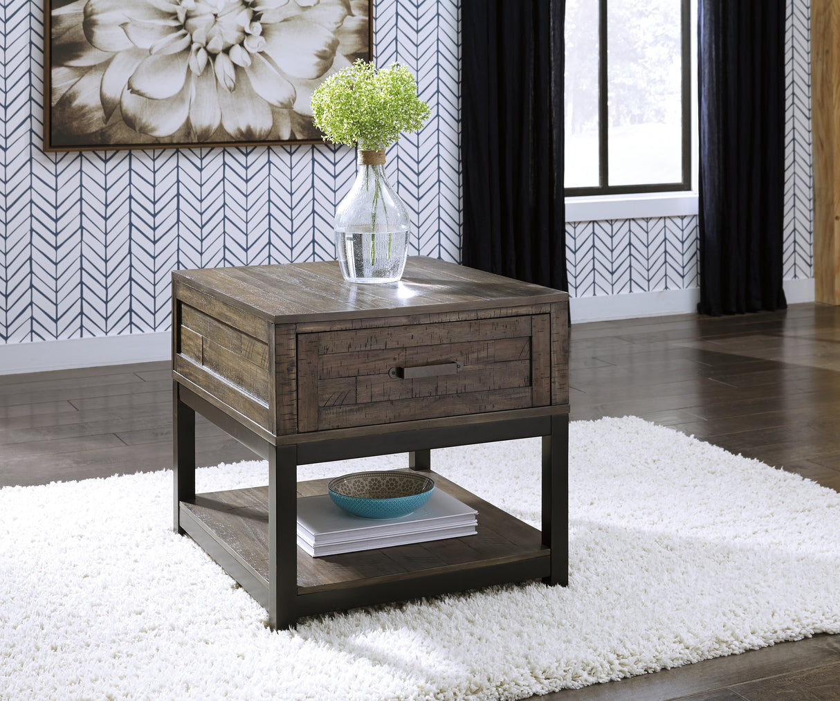 Johurst 2-Piece 2 End Tables (End Table, End Table)