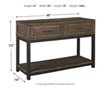 Johurst Sofa/Console Table