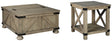 Aldwin 2-Piece Coffee Table with 1 End Table (Coffee Table With Storage, End Table)