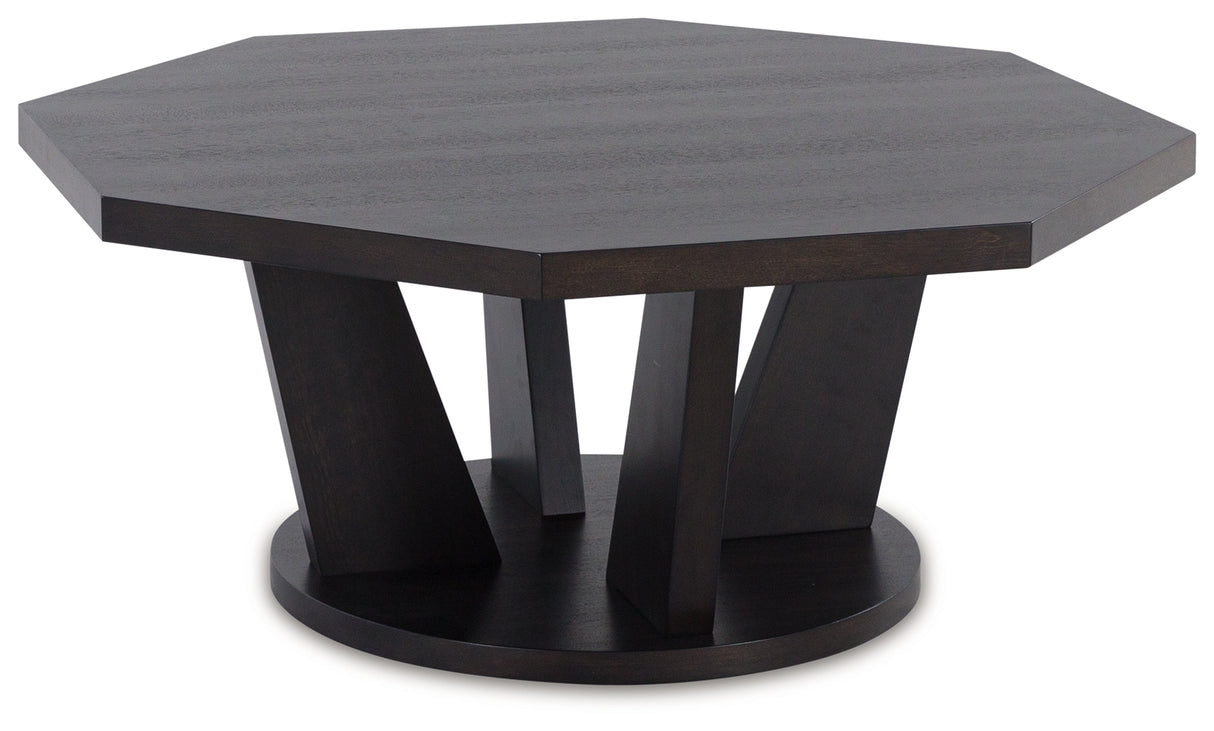 Chasinfield 2-Piece Coffee Table with 1 End Table (Coffee Table, End Table)