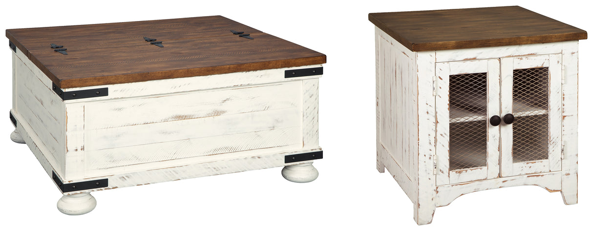Wystfield 2-Piece Coffee Table with 1 End Table (Coffee Table, End Table)
