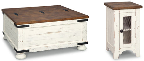 Wystfield 2-Piece Coffee Table with 1 End Table (Coffee Table, Chairside End Table)