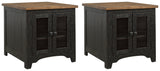 Valebeck 2-Piece 2 End Tables (End Table, End Table)