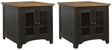 Valebeck 2-Piece 2 End Tables (End Table, End Table)