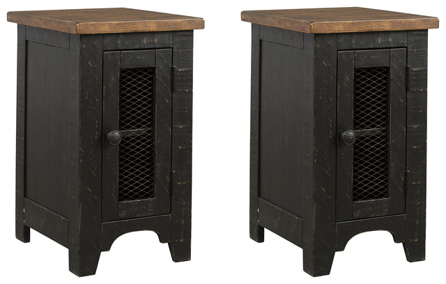 Valebeck 2-Piece 2 End Tables (Chairside End Table, Chairside End Table)