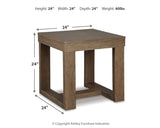 Cariton 2-Piece 2 End Tables (End Table, End Table)