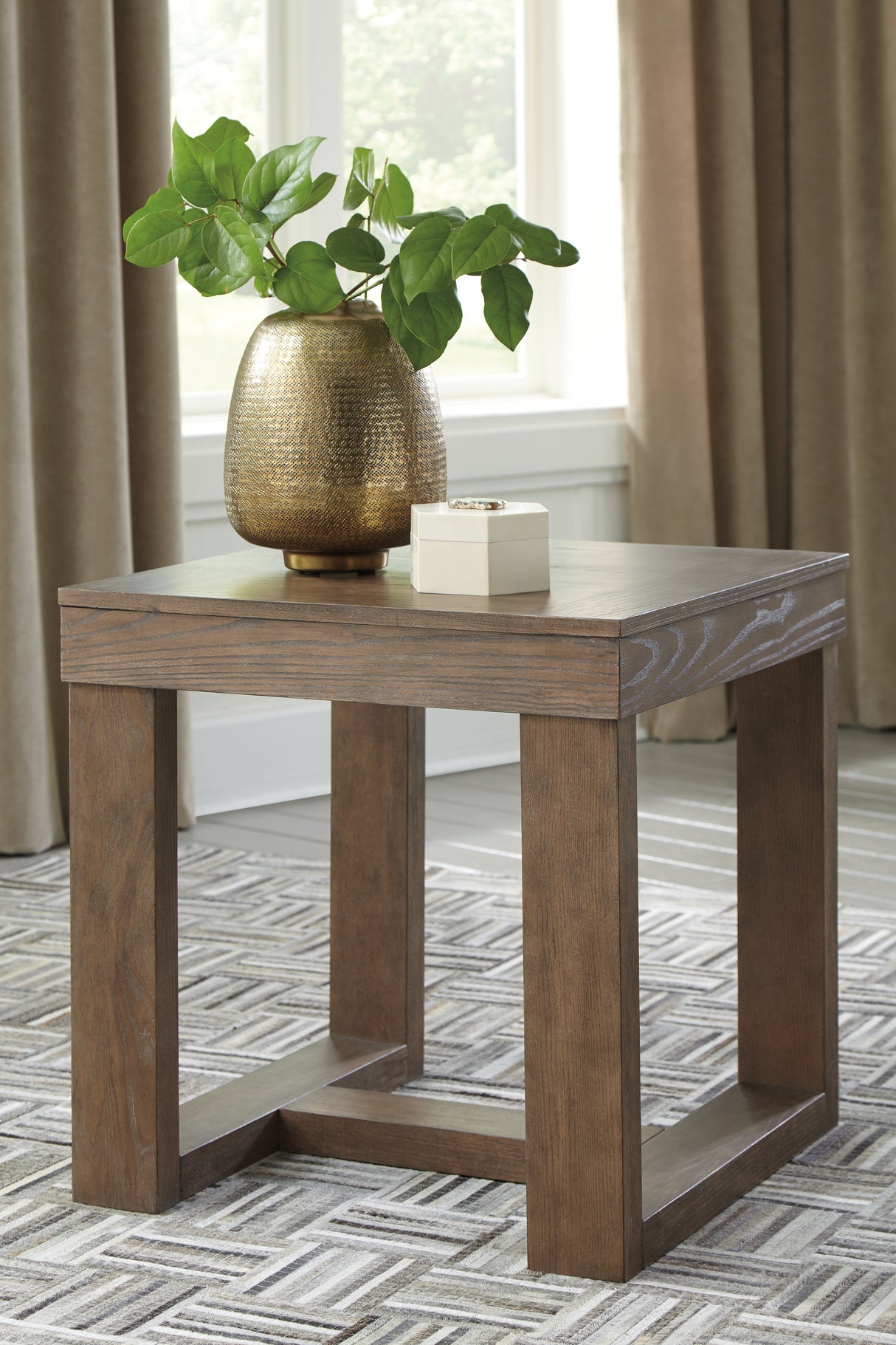 Cariton 2-Piece 2 End Tables (End Table, End Table)