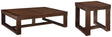 Watson 2-Piece Coffee Table with 1 End Table (Coffee Table, End Table)