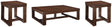 Watson 3-Piece Coffee Table with 2 End Tables (Coffee Table, End Table, End Table)