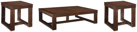 Watson 3-Piece Coffee Table with 2 End Tables (Coffee Table, End Table, End Table)