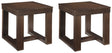 Watson 2-Piece 2 End Tables (End Table, End Table)