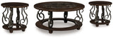 Frallyn Coffee Table and 2 Ends