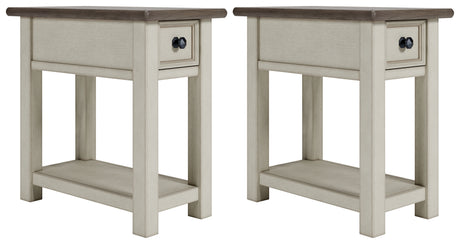 Bolanburg 2-Piece 2 End Tables (Chairside End Table, Chairside End Table)