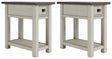 Bolanburg 2-Piece 2 End Tables (Chairside End Table, Chairside End Table)