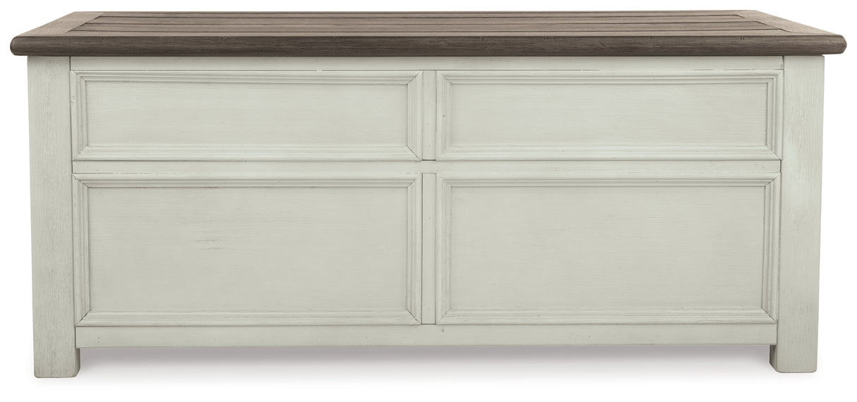 Bolanburg Coffee Table with End Table and Chairside End Table