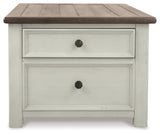 Bolanburg Coffee Table with End Table and Chairside End Table