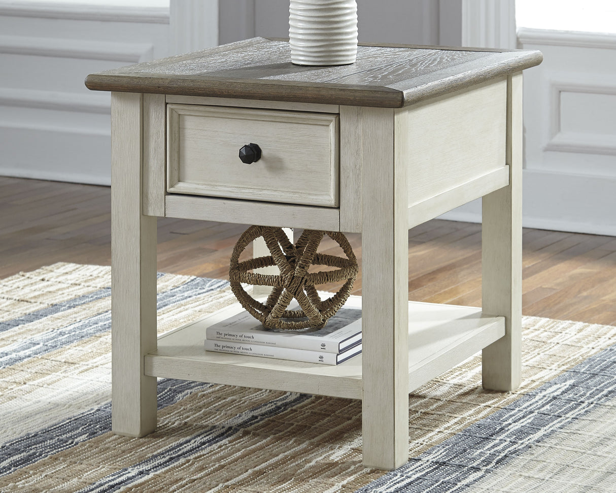 Bolanburg 2-Piece 2 End Tables (End Table, End Table)