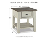 Bolanburg 2-Piece 2 End Tables (End Table, End Table)