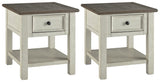 Bolanburg 2-Piece 2 End Tables (End Table, End Table)