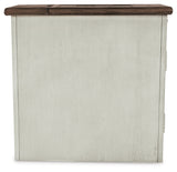 Bolanburg Coffee Table and 2 Chairside End Tables with Console