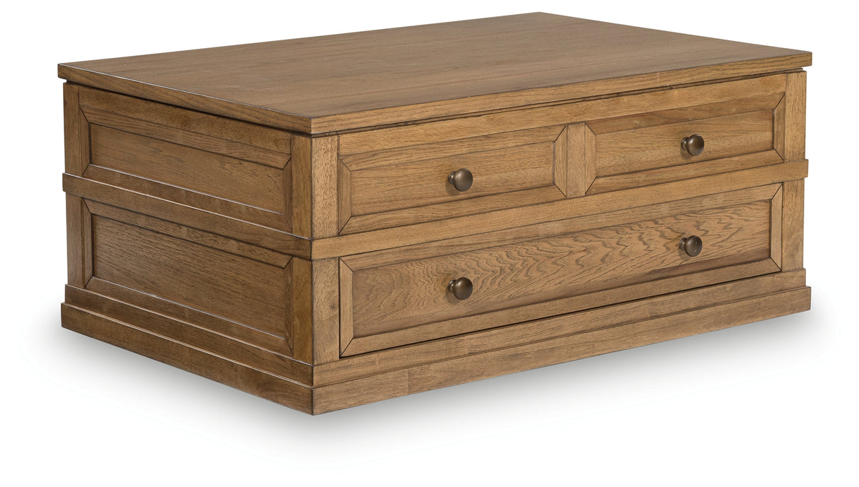 Sharlance 2-Piece Coffee Table with 1 End Table (Lift-Top Coffee Table, End Table)