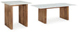 Isanti 2-Piece Coffee Table with 1 End Table (Coffee Table, End Table)