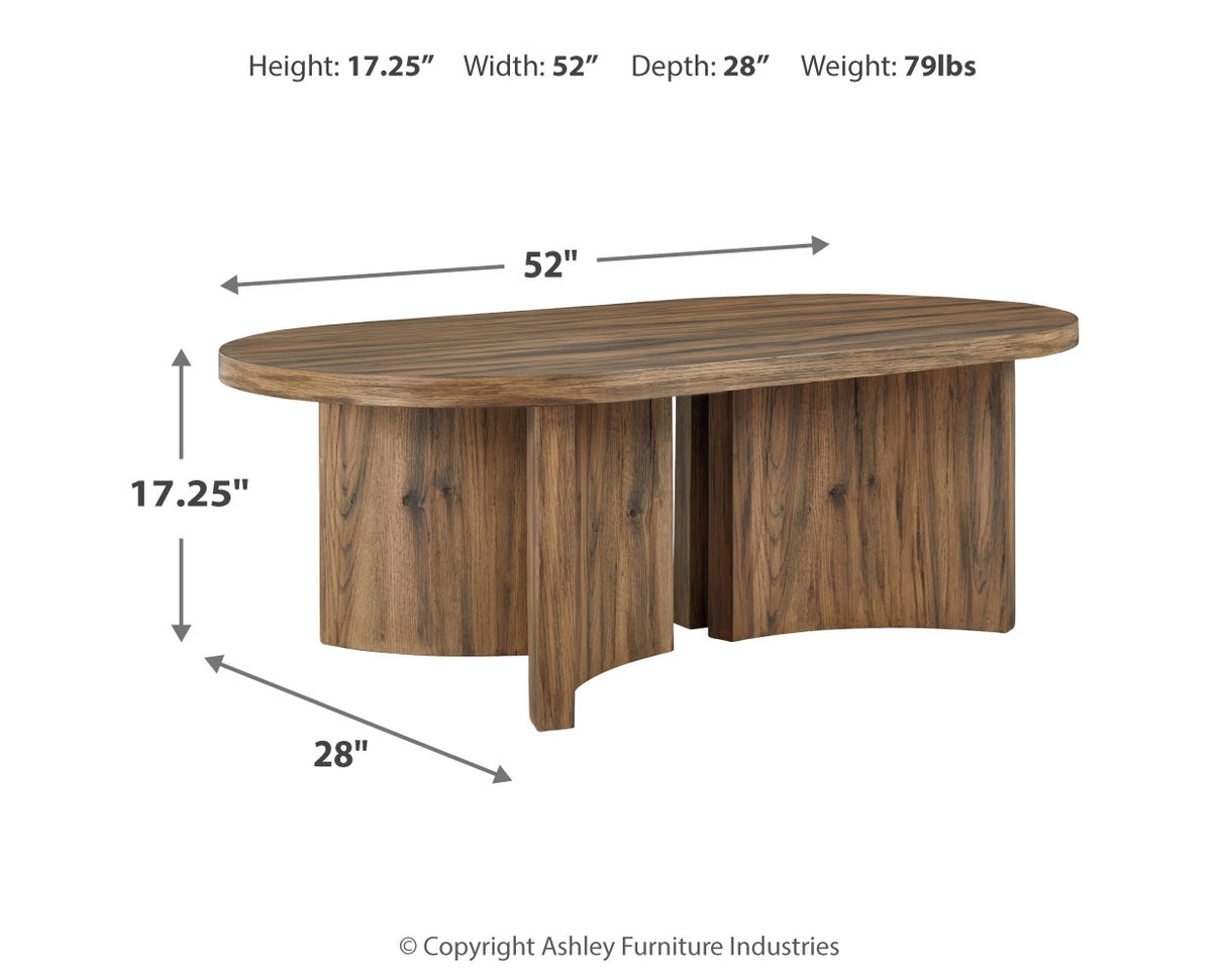 Austanny Coffee Table and 2 End Tables