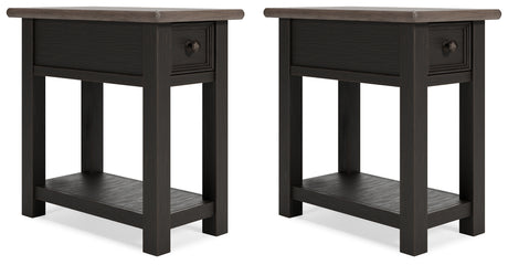 Tyler Creek 2-Piece 2 End Tables (Chairside End Table, Chairside End Table)