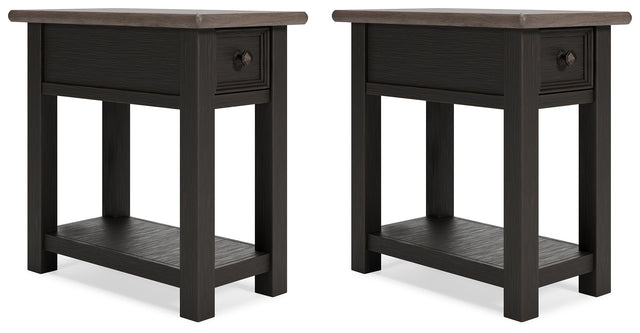 Tyler Creek 2-Piece 2 End Tables (Chairside End Table, Chairside End Table)